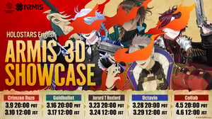 This is the Avatar Image for the Jurard T. Rexford (Holostars English ARMIS) AI Voice and Text to Speech Generator